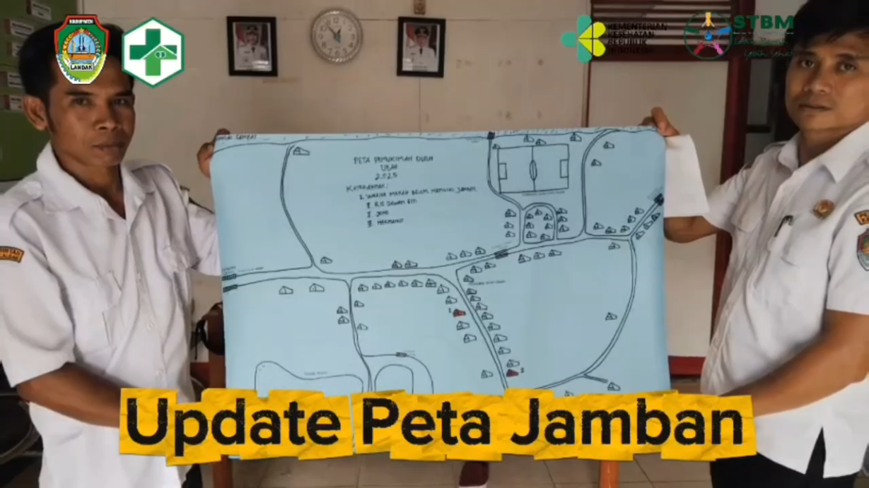 Pembuatan Peta Jamban di Setiap Dusun
