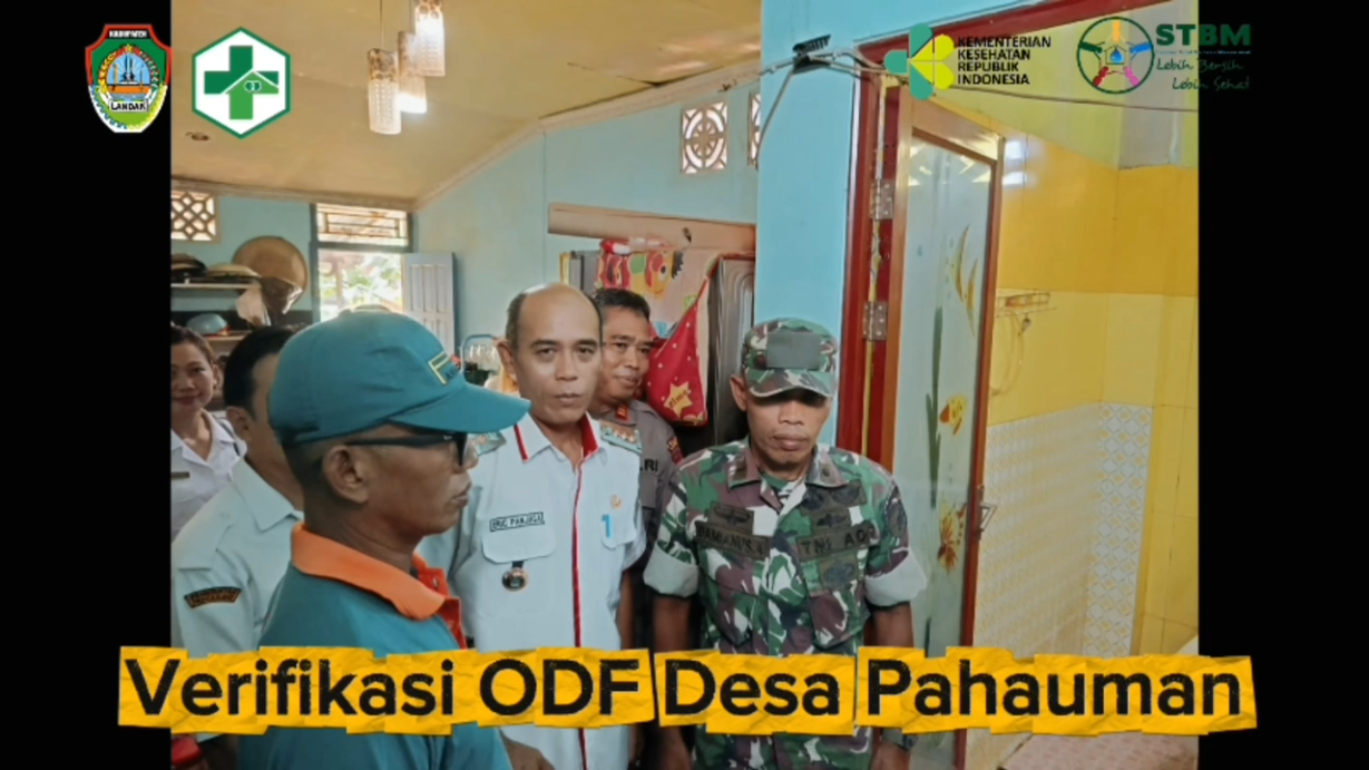 Verifikasi ODF Desa Pahauman