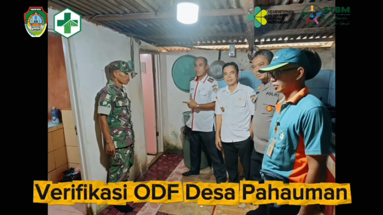 Verifikasi ODF Desa Pahauman