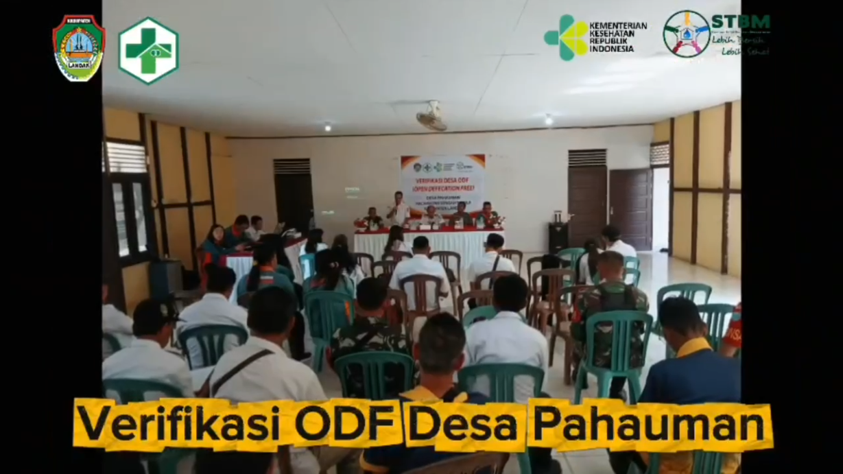 Verifikasi ODF Desa Pahauman